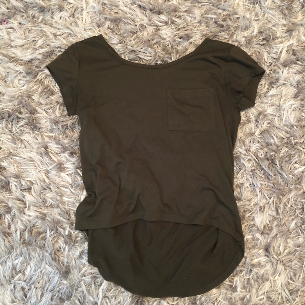Deep Green T-shirt top